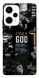 Чохол на Xiaomi Poco F5 / Note 12 Turbo Only God фото 1 з 1