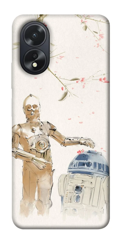 Чохол на Oppo A18 Star Wars robots фото 1 з 1
