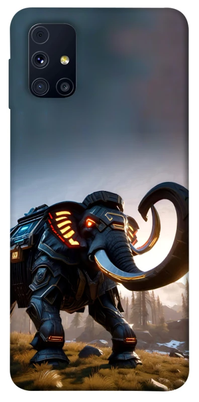 Чохол на Samsung Galaxy M31s Cyber ​​elephant фото 1 з 1