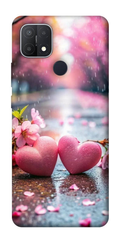 Чохол на Oppo A15s / A15 Pink heart фото 1 з 1