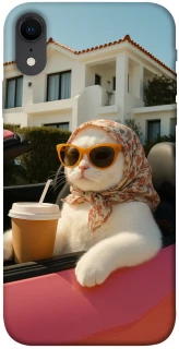 Чехол на Apple iPhone XR (6.1") Stylish Cat Cruise фото 1 Чехол на Apple iPhone XR (6.1") Stylish Cat Cruise фото 1 из 1