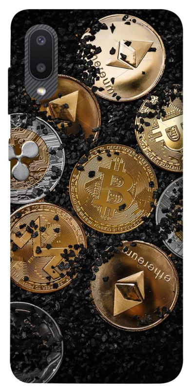 Чехол на Samsung Galaxy A02 Many coins v2 фото 1 из 1