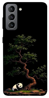 Чохол на Samsung Galaxy S21 FE Panda and tree фото 1 з 1