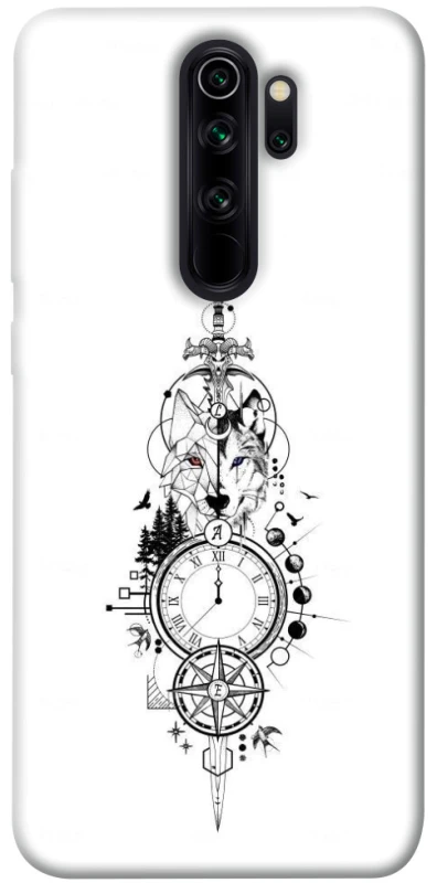 Чехол на Xiaomi Redmi Note 8 Pro Tattoo ver.8 фото 1 из 1