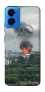 Чохол на Motorola Moto G45 Moscow never sleeps ver.4 фото 1 з 1