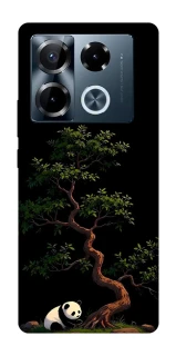 Чохол на Infinix Note 40 Pro 4G Panda and tree фото 1 з 1