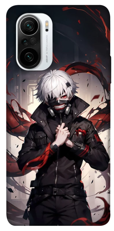 Чехол на Xiaomi Redmi K40 / K40 Pro / K40 Pro+ / Poco F3 Ken Kaneki фото 1 из 1
