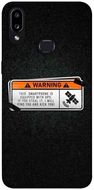 Чохол на Samsung Galaxy A10s Warning фото 1 з 1