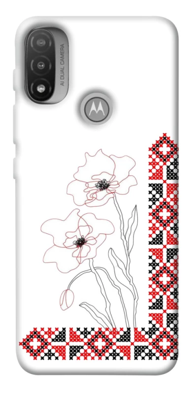 Чохол на Motorola Moto E20 Вишиванка на смартфон фото 1 з 1