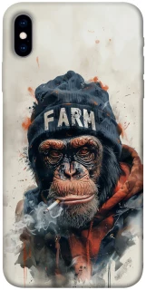 Чохол на Apple iPhone X (5.8") Шимпанзе v3 фото 1 з 1