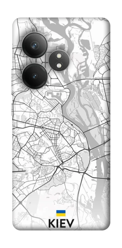 Чохол на Realme GT Neo 6 SE Kiev white map фото 1 з 1