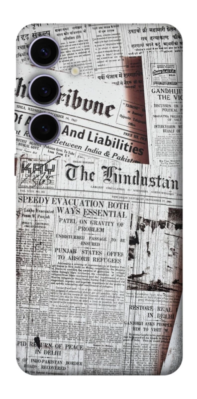 Чехол на Samsung Galaxy S25+ Газеты фото 1 из 1
