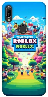 Чехол на Huawei Y6 (2019) Roblox World фото 1 из 1