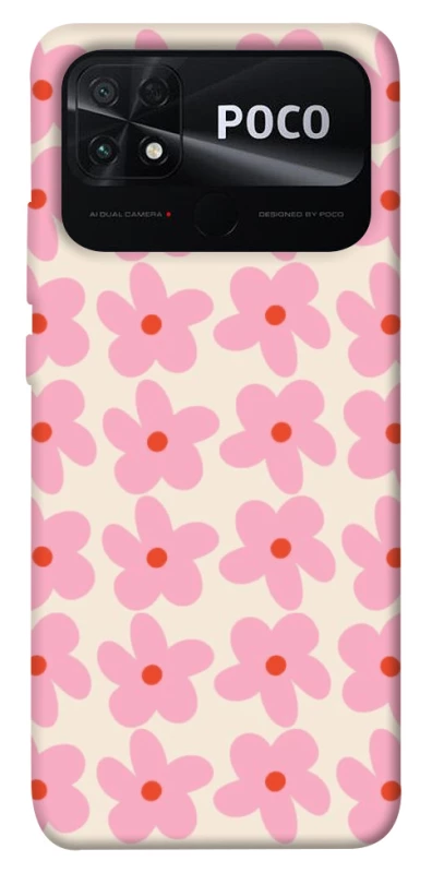Чехол на Xiaomi Poco C40 Flowers 2 фото 1 из 1
