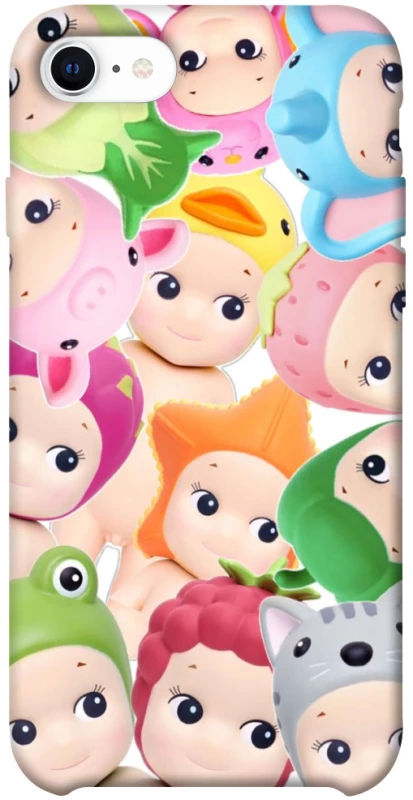 Чехол на Apple iPhone SE (2020) Fruit-Zoo Kaleidoscope фото 1 из 1