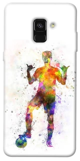 Чохол на Samsung A530 Galaxy A8 (2018) Football Player v3 фото 1 з 1
