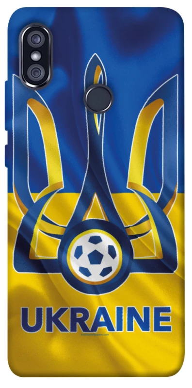 Чехол на Xiaomi Redmi Note 5 Pro / Note 5 (AI Dual Camera) Футбольный Герб v3 фото 1 из 1