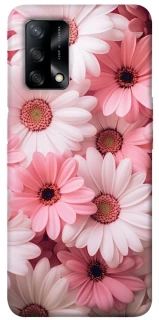 Чохол на Oppo A74 4G Рожеві Квіти v2 фото 1 з 1