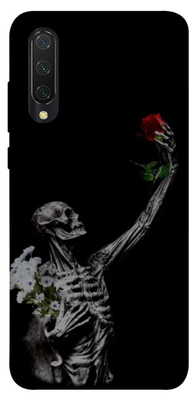 Чехол на Xiaomi Mi CC9 / Mi 9 Lite Skeleton vs Rose фото 1 из 1