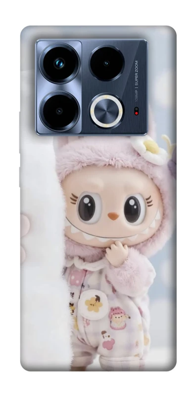 Чохол на Infinix Note 40 4G Labubu Happy фото 1 з 1