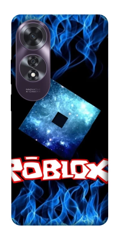 Чехол на Oppo A60 Roblox Galaxy Flame Logo фото 1 из 1