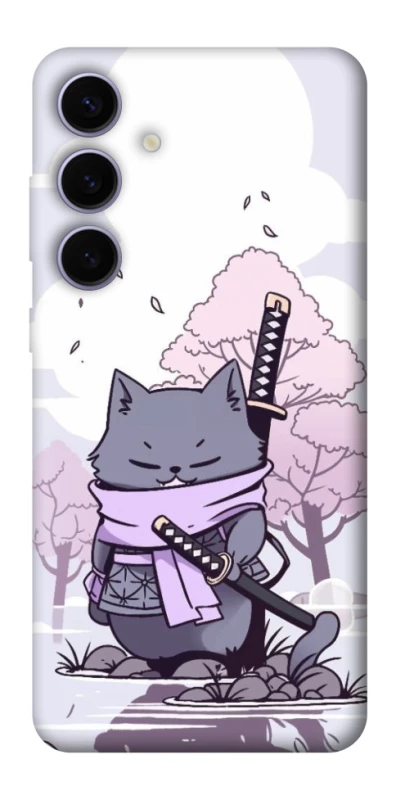 Чохол на Samsung Galaxy S25+ Samurai cat фото 1 з 1