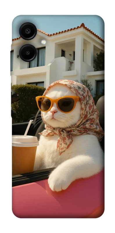 Чохол на Samsung Galaxy A07 Stylish Cat Cruise фото 1 з 1