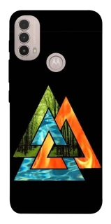 Чехол на Motorola Moto E40 Валькнут v4 фото 1 из 1