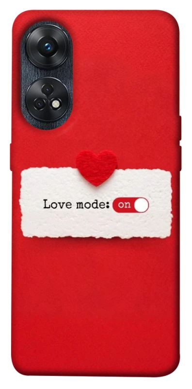 Чохол на Oppo Reno 8T 4G Love Mode ON фото 1 з 1