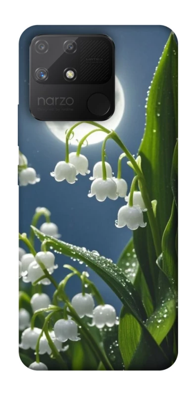 Чохол на Realme Narzo 50A Flowers v25 фото 1 з 1