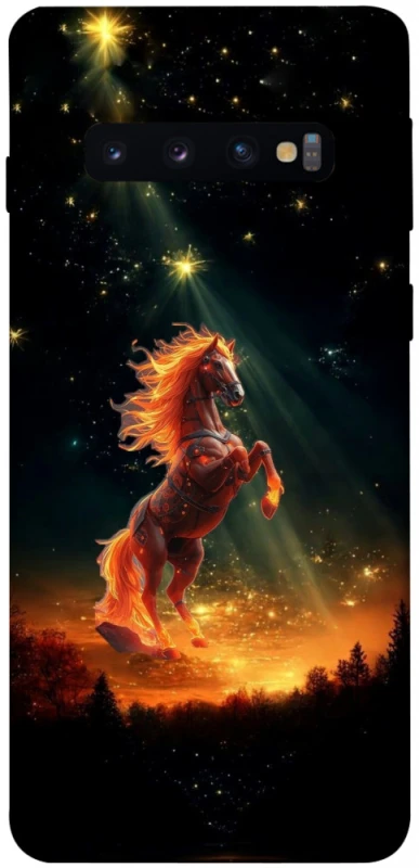 Чохол на Samsung Galaxy S10 Red Fire Horse ver.2 фото 1 з 1