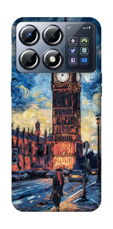 Чохол на Xiaomi POCO X8 Pro Van Gogh's London фото 1 з 1