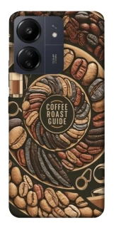 Чохол на Xiaomi Redmi 13C Coffee roast guide фото 1 з 1