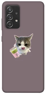 Чохол на Samsung Galaxy A52 4G / A52 5G cat matcha фото 1 з 1