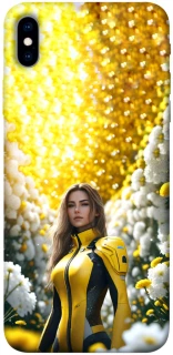 Чехол на Apple iPhone XS Max (6.5") Cyber space girl ver.2 фото 1 из 1
