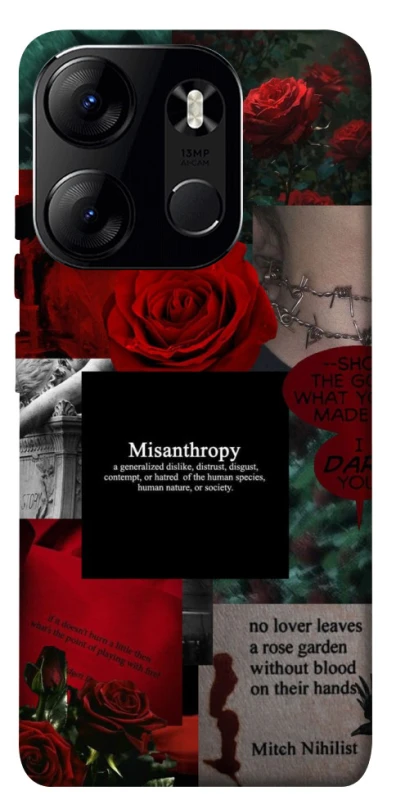 Чехол на Tecno Spark Go 2023 Misanthropy фото 1 из 1