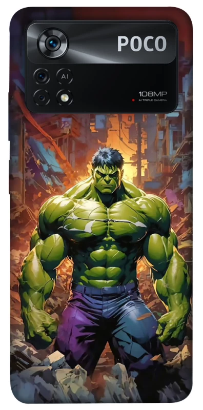 Чехол на Xiaomi Poco X4 Pro 5G Hulk фото 1 из 1