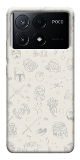 Чохол на Xiaomi Poco X6 Star Wars background ver.1 фото 1 з 1