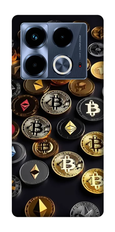 Чохол на Infinix Note 40 4G Many coins фото 1 з 1