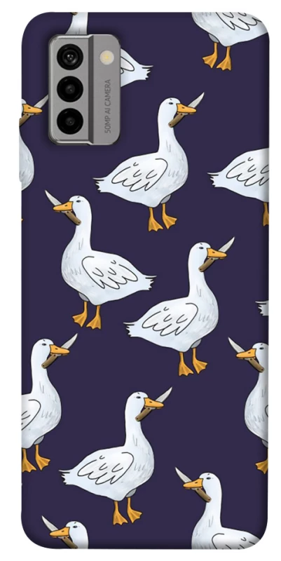 Чохол на Nokia G22 Гуси з претензією фото 1 з 1