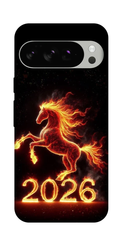 Чохол на Google Pixel 10 Pro Red Fire Horse ver.1 фото 1 з 1