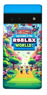 Чехол на Google Pixel 6 Pro Roblox World фото 1 из 1