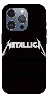Чехол на Apple iPhone 16 Pro Max Metallica logo фото 1 Чехол на Apple iPhone 16 Pro Max Metallica logo фото 1 из 1