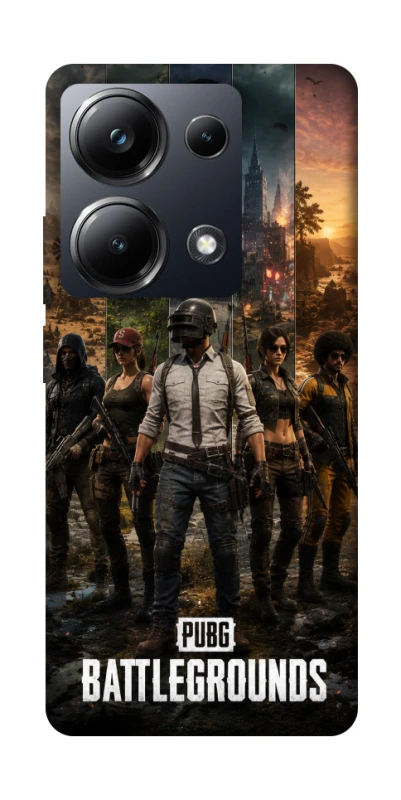Чехол на Xiaomi Poco M6 Pro 4G PUBG фото 1 из 1