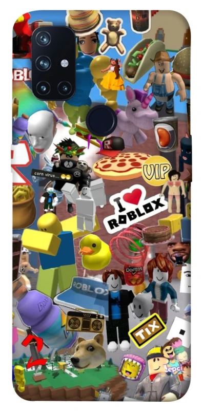 Чохол на OnePlus Nord N10 5G Roblox collage ver.5 фото 1 з 1