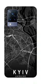 Чехол на Vivo V21 Kyiv map фото 1 из 1