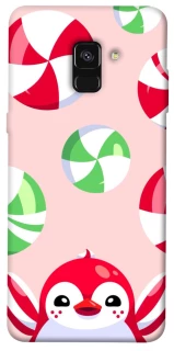 Чехол на Samsung A530 Galaxy A8 (2018) Adopt Me Peppermint Penguin фото 1 из 1