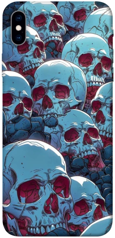 Чохол на Apple iPhone XS Max (6.5") Skulls v2 фото 1 з 1