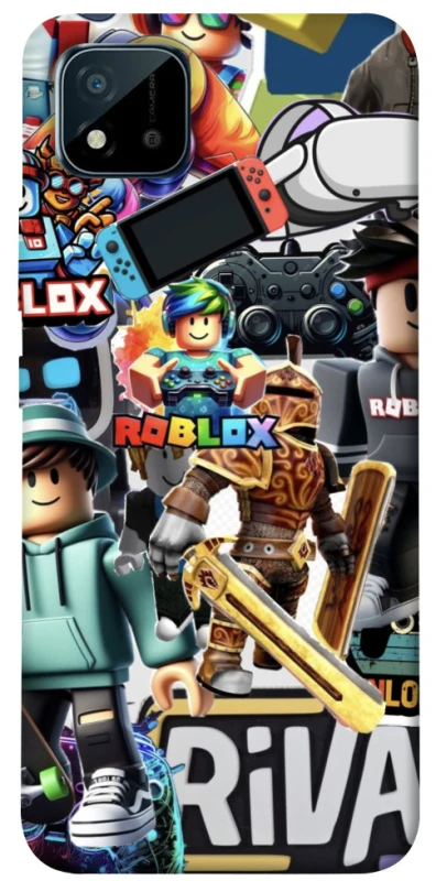 Чехол на Realme C11 (2021) Roblox collage ver.1 фото 1 из 1