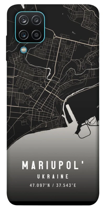 Чехол на Samsung Galaxy M12 Mariupol map фото 1 из 1